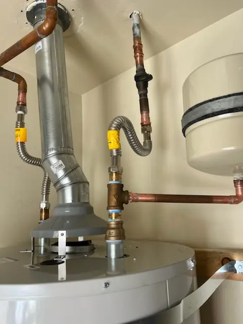 Water heater installation and plumbing repair in Shoreland